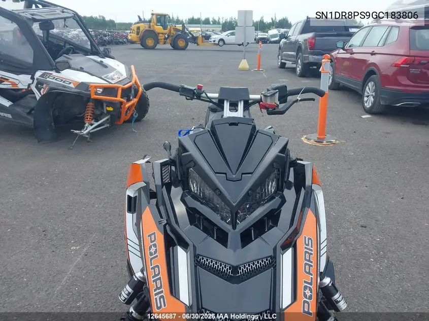 2016 Polaris VIN: SN1DR8PS9GC183806 Lot: 12645687