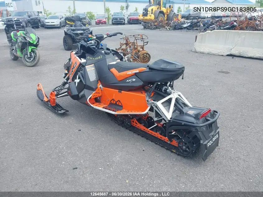 2016 Polaris VIN: SN1DR8PS9GC183806 Lot: 12645687