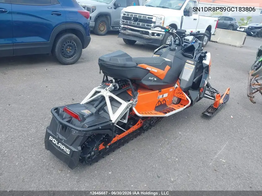 2016 Polaris VIN: SN1DR8PS9GC183806 Lot: 12645687