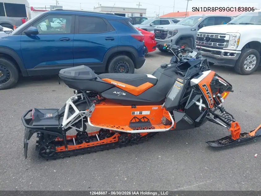 2016 Polaris VIN: SN1DR8PS9GC183806 Lot: 12645687