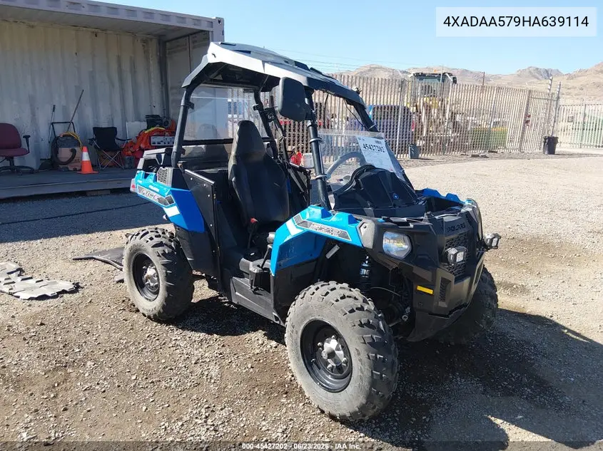 2017 Polaris Ace 570 VIN: 4XADAA579HA639114 Lot: 45427202