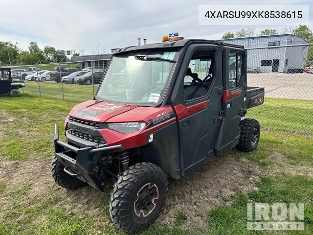 2019 Polaris Ranger 2019 Polaris Ranger 4X4 Utility Vehicle (Inoperable) VIN: 4XARSU99XK8538615 Lot: 15223638
