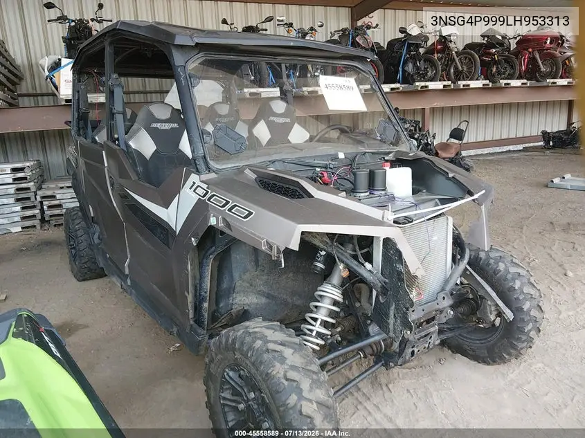 2020 Polaris General 4 1000 Premium VIN: 3NSG4P999LH953313 Lot: 45558589