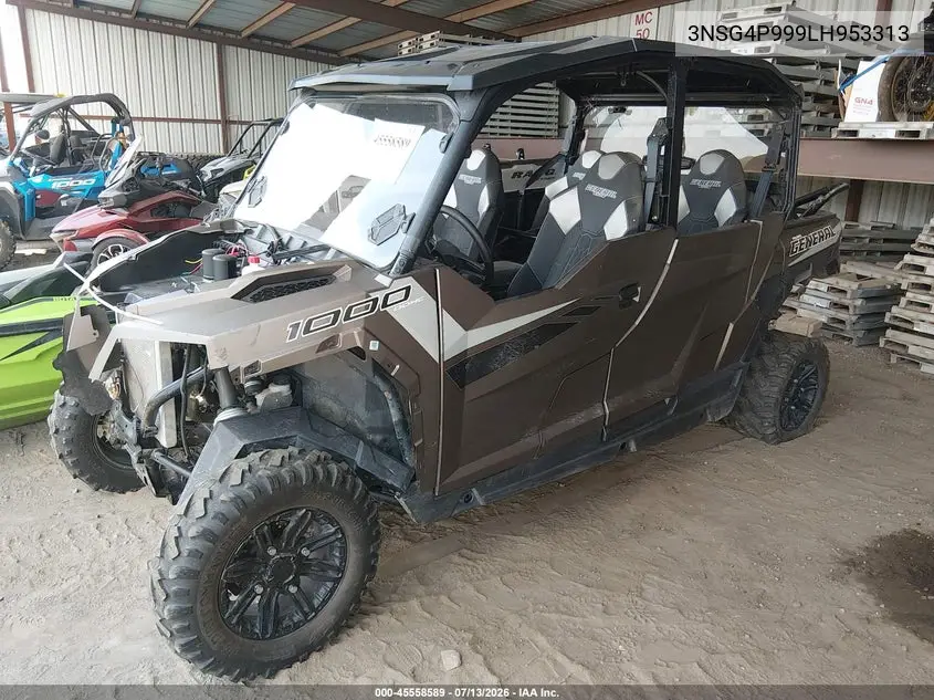 2020 Polaris General 4 1000 Premium VIN: 3NSG4P999LH953313 Lot: 45558589