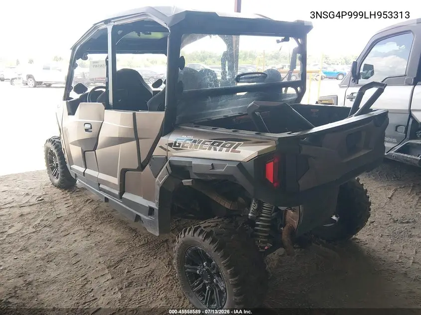 2020 Polaris General 4 1000 Premium VIN: 3NSG4P999LH953313 Lot: 45558589