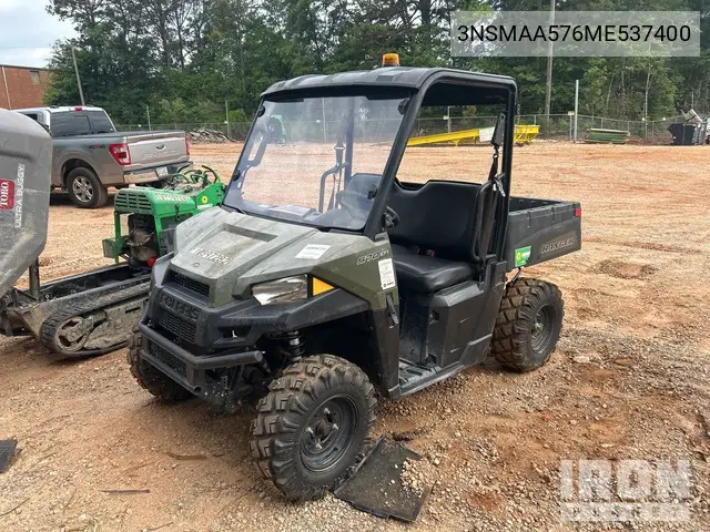 2021 Polaris Ranger 2021 Polaris Ranger 4X4 Utility Vehicle VIN: 3NSMAA576ME537400 Lot: 15244728