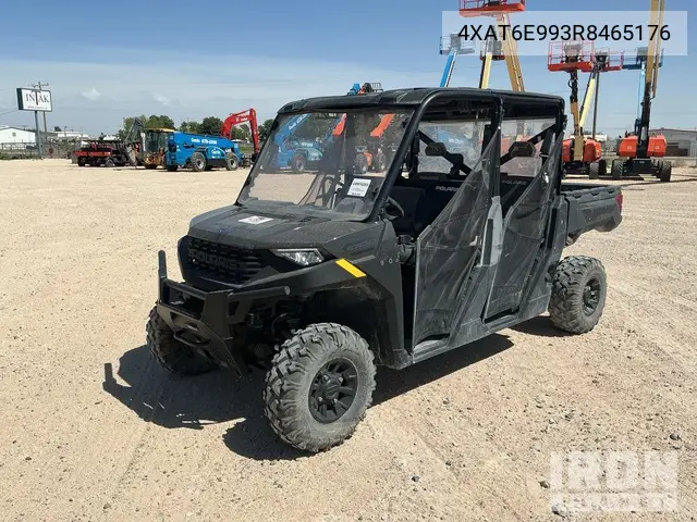 2024 Polaris Ranger 2024 Polaris Ranger 4X4 Utility Vehicle VIN: 4XAT6E993R8465176 Lot: 15221936