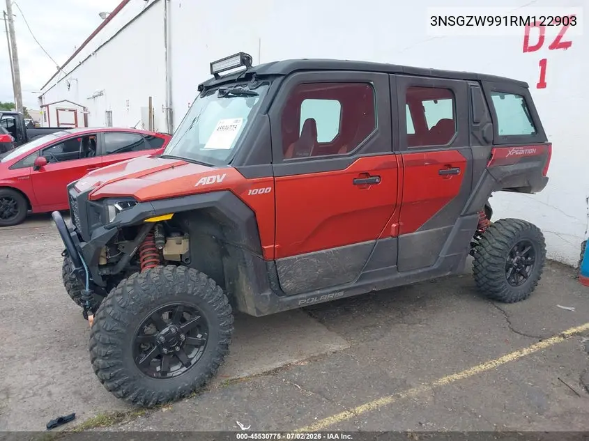 2024 Polaris Xpedition Adv 5 1000 Northstar VIN: 3NSGZW991RM122903 Lot: 45530775