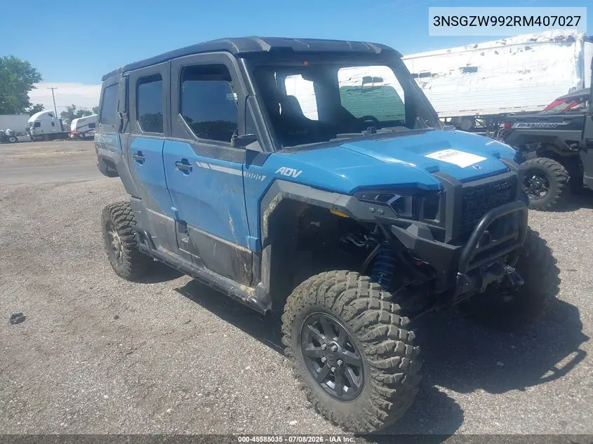 2024 Polaris Xpedition Adv 5 1000 Northstar VIN: 3NSGZW992RM407027 Lot: 45585035