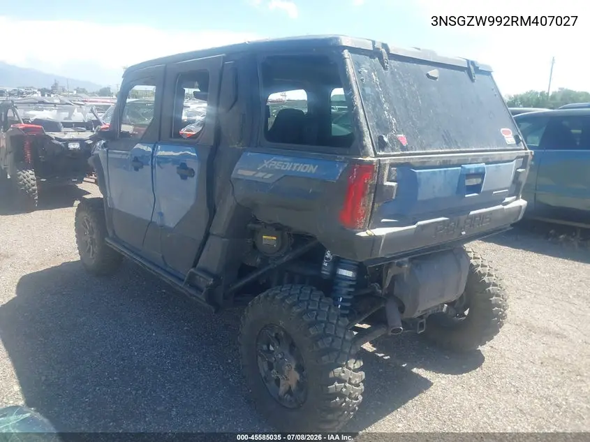 2024 Polaris Xpedition Adv 5 1000 Northstar VIN: 3NSGZW992RM407027 Lot: 45585035