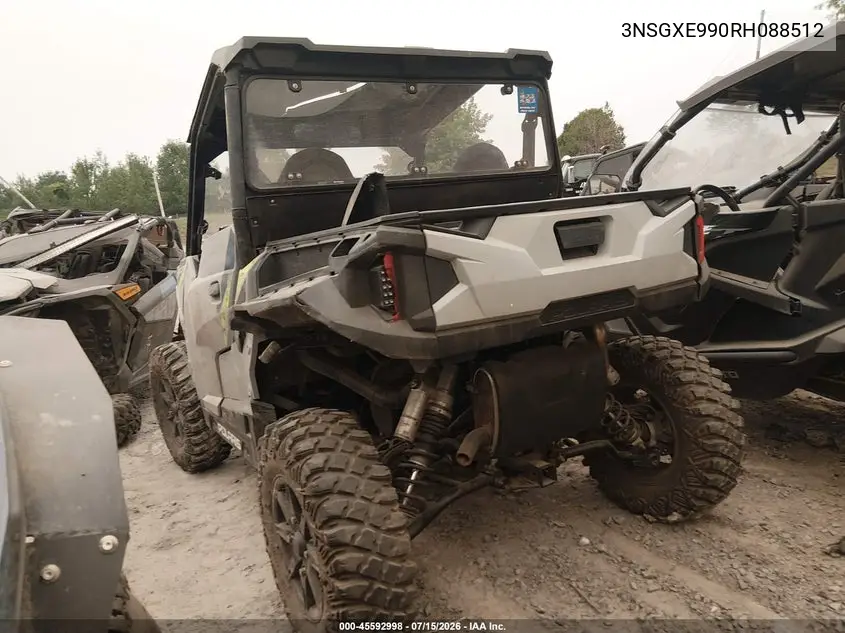 2024 Polaris General Xp 1000 Sport VIN: 3NSGXE990RH088512 Lot: 45592998