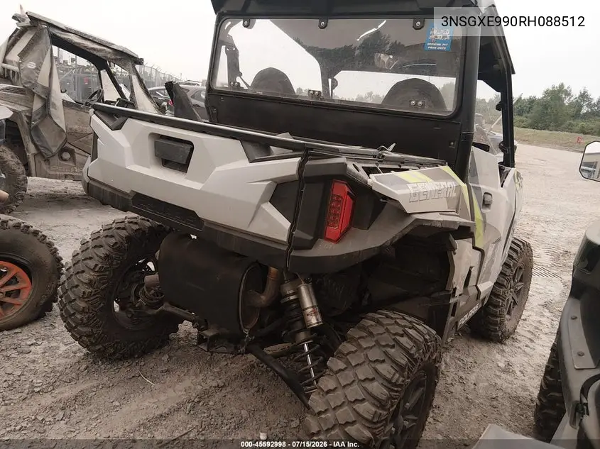 2024 Polaris General Xp 1000 Sport VIN: 3NSGXE990RH088512 Lot: 45592998