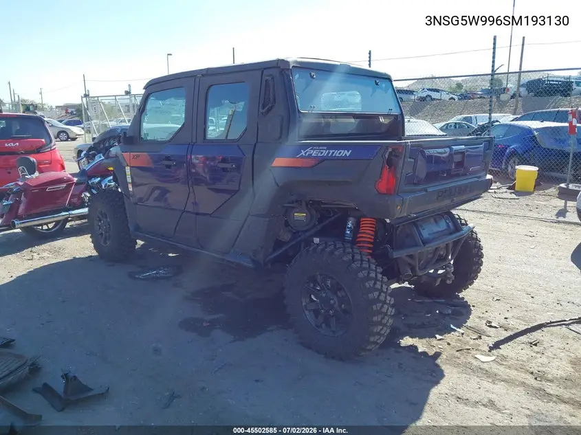 2025 Polaris Xpedition Xp 5 1000 Northstar VIN: 3NSG5W996SM193130 Lot: 45502585
