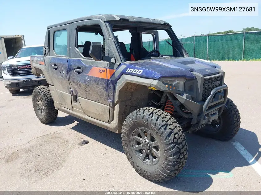 2025 Polaris Xpedition Xp 5 1000 Northstar VIN: 3NSG5W99XSM127681 Lot: 45548416