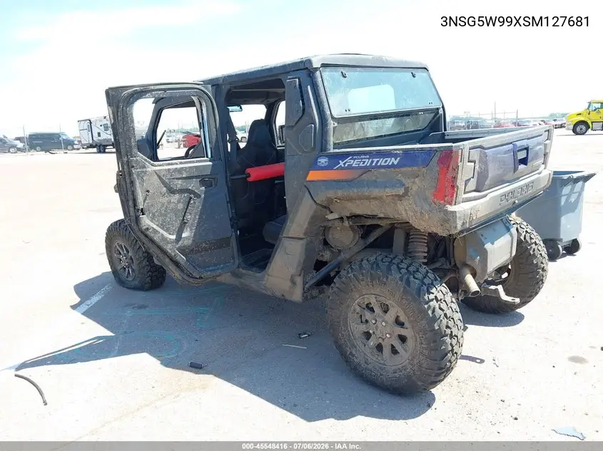 2025 Polaris Xpedition Xp 5 1000 Northstar VIN: 3NSG5W99XSM127681 Lot: 45548416