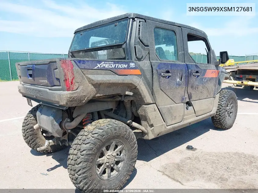 2025 Polaris Xpedition Xp 5 1000 Northstar VIN: 3NSG5W99XSM127681 Lot: 45548416