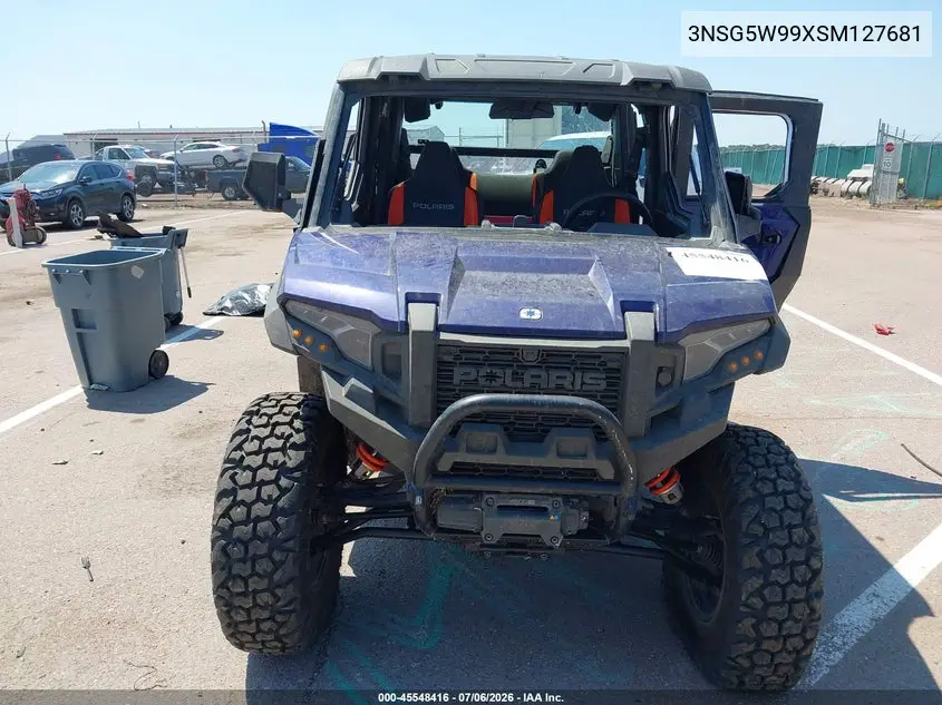 2025 Polaris Xpedition Xp 5 1000 Northstar VIN: 3NSG5W99XSM127681 Lot: 45548416