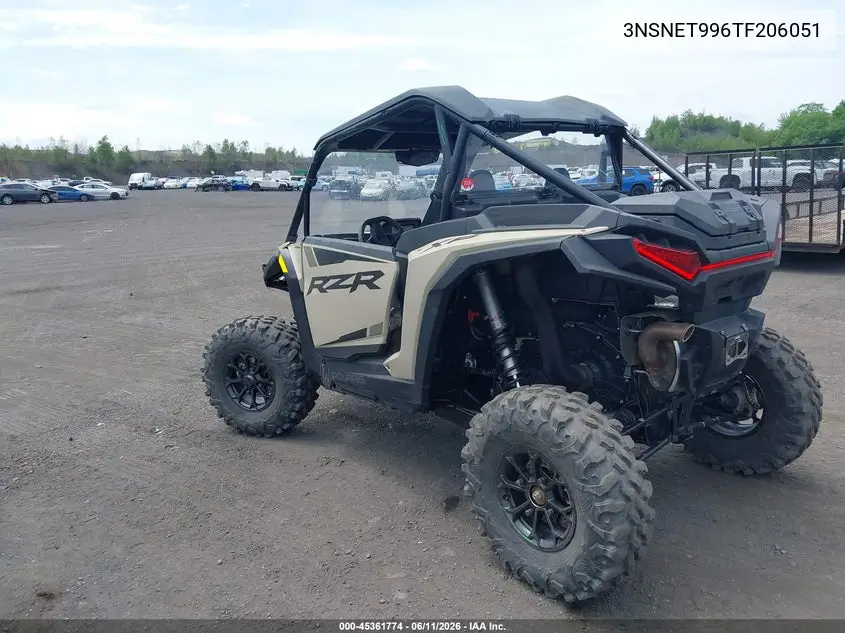 2026 Polaris Rzr Xp 1000 Eps VIN: 3NSNET996TF206051 Lot: 45361774