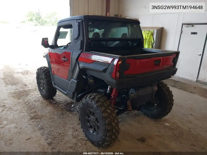 2026 Polaris Xpedition Xp 1000 Northstar Edition VIN: 3NSG2W993TM194648 Lot: 45377017