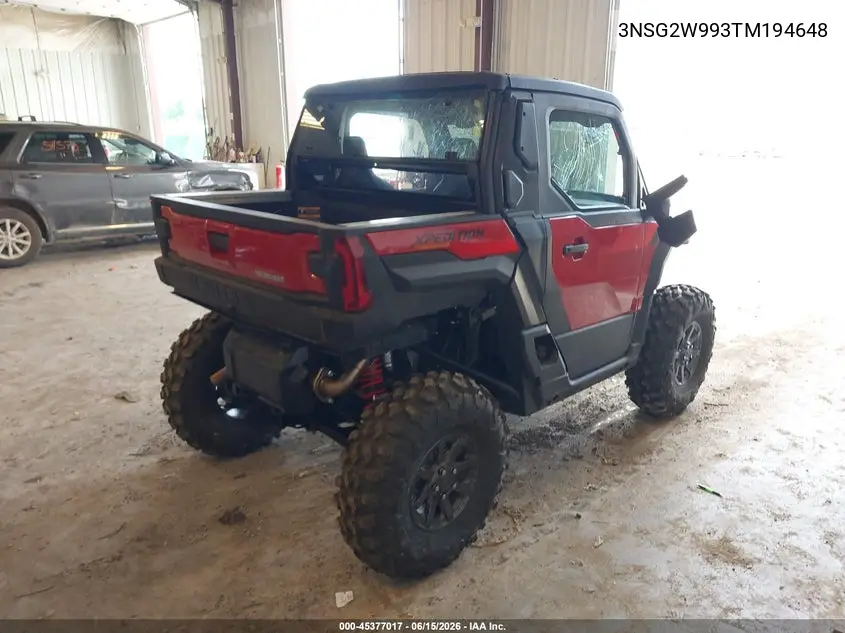 2026 Polaris Xpedition Xp 1000 Northstar Edition VIN: 3NSG2W993TM194648 Lot: 45377017