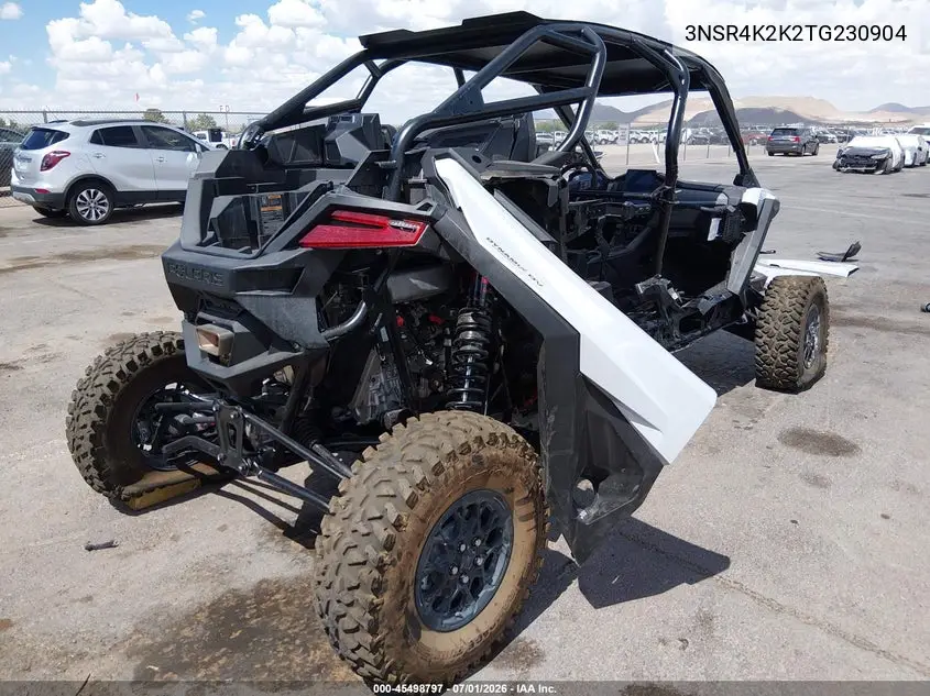 2026 Polaris Rzr Pro R 4 Ultimate VIN: 3NSR4K2K2TG230904 Lot: 45498797