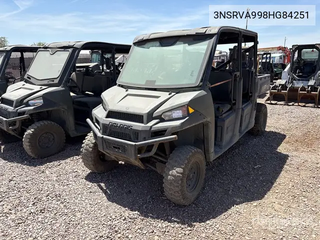 0 Polaris Ranger Polaris Ranger 4X4 Utility Vehicle VIN: 3NSRVA998HG84251 Lot: 15293196