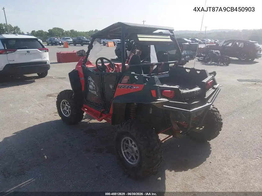 2012 Polaris Ranger Rzr 900Xp VIN: 4XAJT87A9CB450903 Lot: 45512829