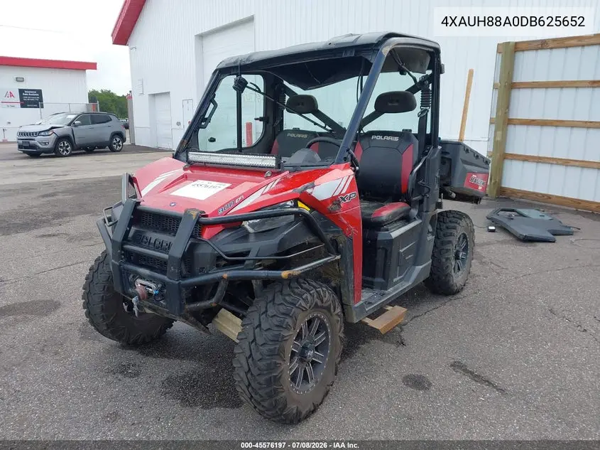 2013 Polaris Ranger 900 Xp VIN: 4XAUH88A0DB625652 Lot: 45576197