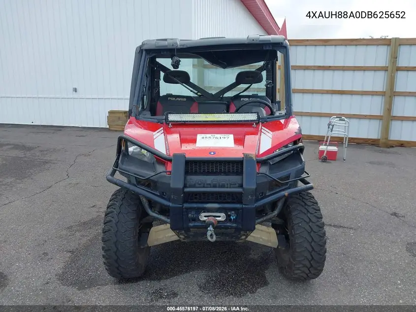 2013 Polaris Ranger 900 Xp VIN: 4XAUH88A0DB625652 Lot: 45576197