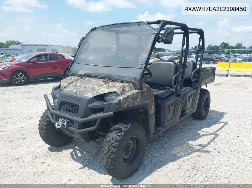 2014 Polaris Ranger 800 Crew Eps VIN: 4XAWH7EA2E2308450 Lot: 45290464