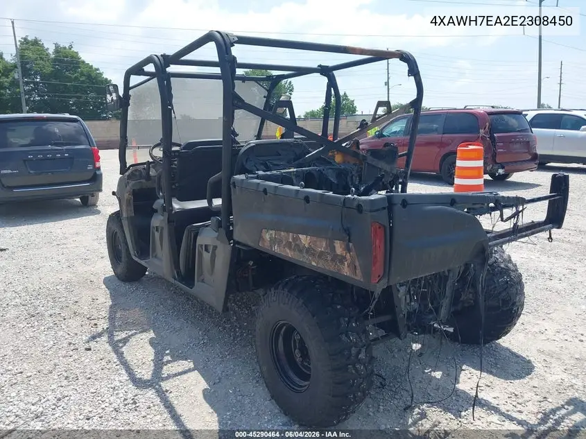 2014 Polaris Ranger 800 Crew Eps VIN: 4XAWH7EA2E2308450 Lot: 45290464