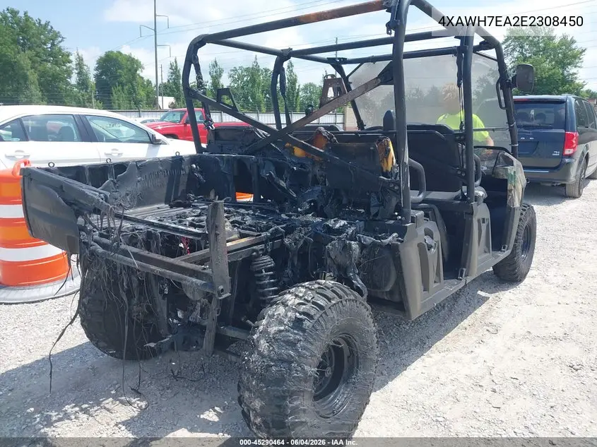 2014 Polaris Ranger 800 Crew Eps VIN: 4XAWH7EA2E2308450 Lot: 45290464