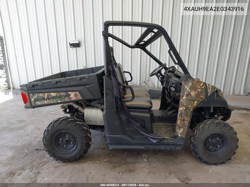 2014 Polaris Ranger 900 Xp Eps VIN: 4XAUH9EA2EG343916 Lot: 45358214