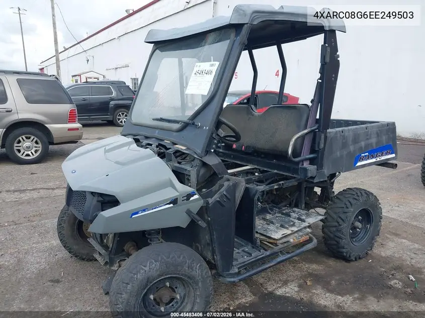 2014 Polaris Ranger Ev VIN: 4XARC08G6EE249503 Lot: 45483406
