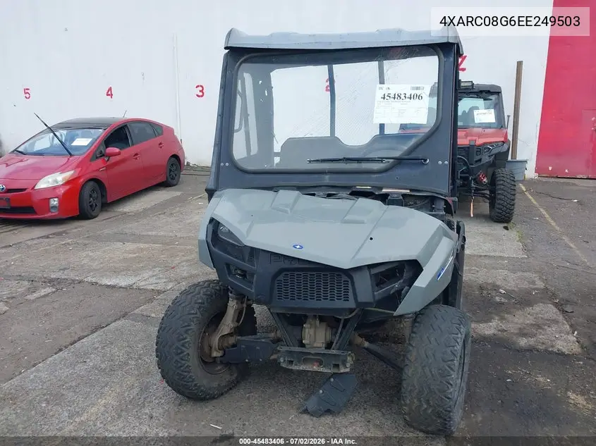 2014 Polaris Ranger Ev VIN: 4XARC08G6EE249503 Lot: 45483406