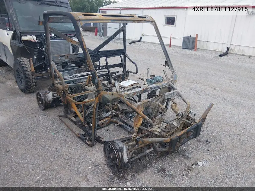 2015 Polaris Ranger VIN: 4XRTE878FT127915 Lot: 45581275