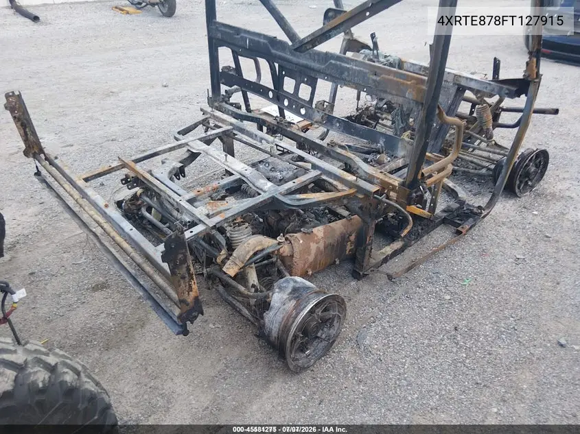 2015 Polaris Ranger VIN: 4XRTE878FT127915 Lot: 45581275