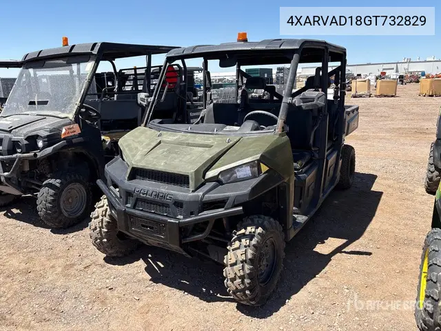 2016 Polaris Ranger 2016 Polaris Ranger 4X4 Utility Vehicle VIN: 4XARVAD18GT732829 Lot: 15224255