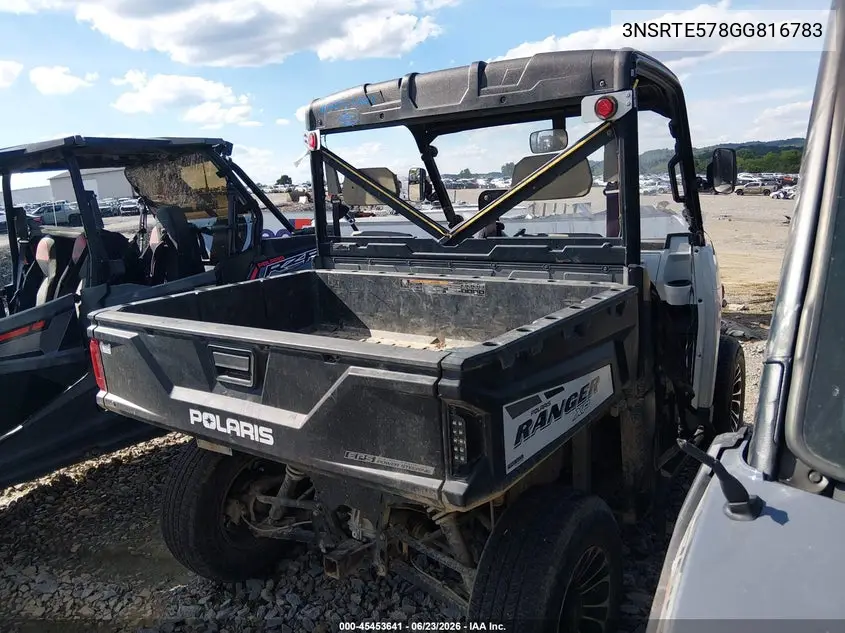 2016 Polaris Ranger 570 Eps Full-Size VIN: 3NSRTE578GG816783 Lot: 45453641