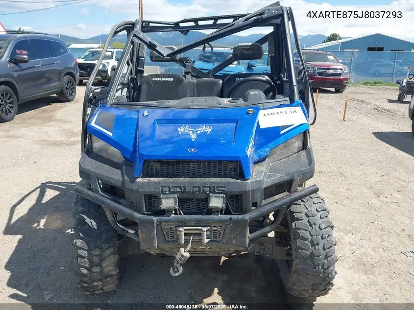 2018 Polaris Ranger Xp 900 Eps VIN: 4XARTE875J8037293 Lot: 45045138