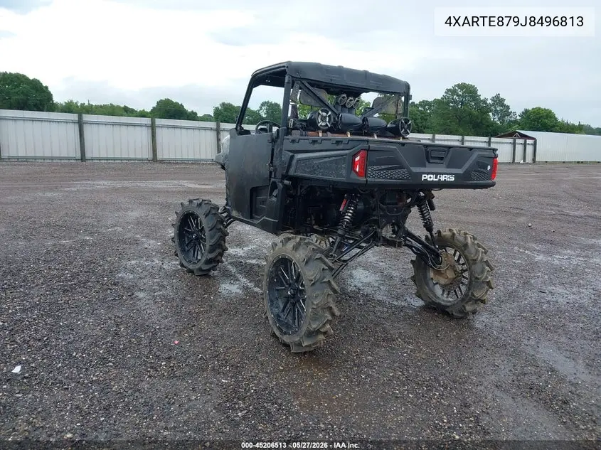 2018 Polaris Ranger Xp 900 Eps VIN: 4XARTE879J8496813 Lot: 45206513