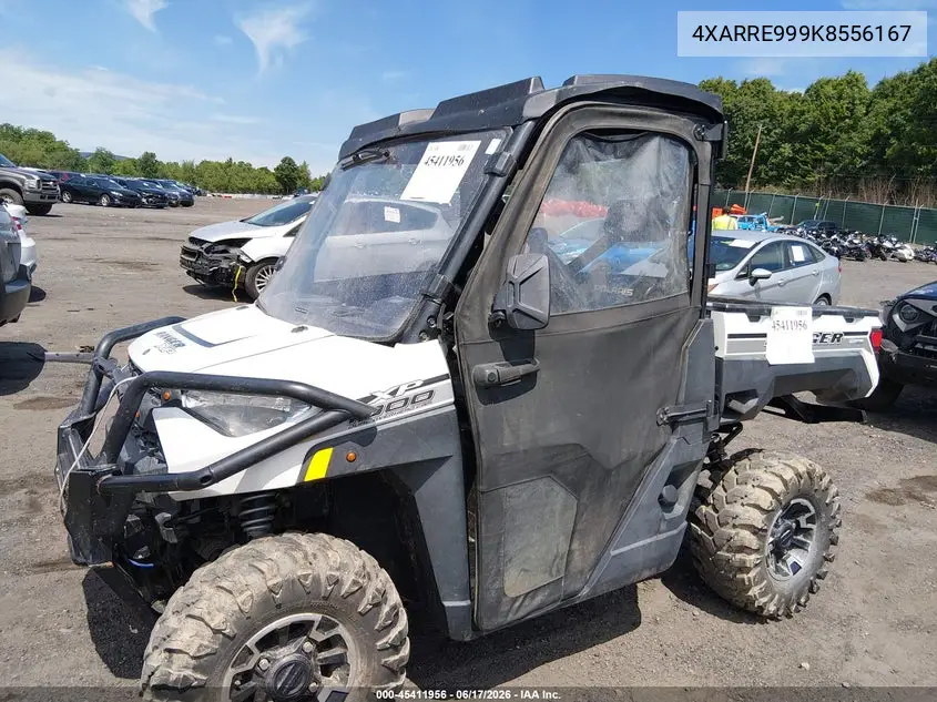 2019 Polaris Ranger Xp 1000 Eps VIN: 4XARRE999K8556167 Lot: 45411956