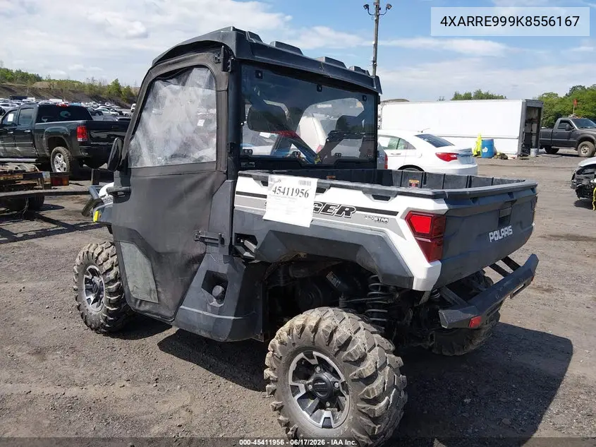 2019 Polaris Ranger Xp 1000 Eps VIN: 4XARRE999K8556167 Lot: 45411956