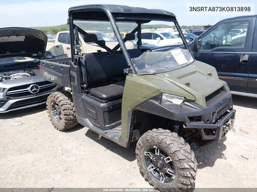2019 Polaris Ranger Xp 900 VIN: 3NSRTA873KG813898 Lot: 45493058