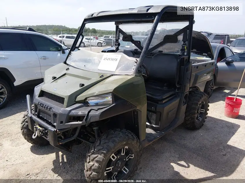 2019 Polaris Ranger Xp 900 VIN: 3NSRTA873KG813898 Lot: 45493058