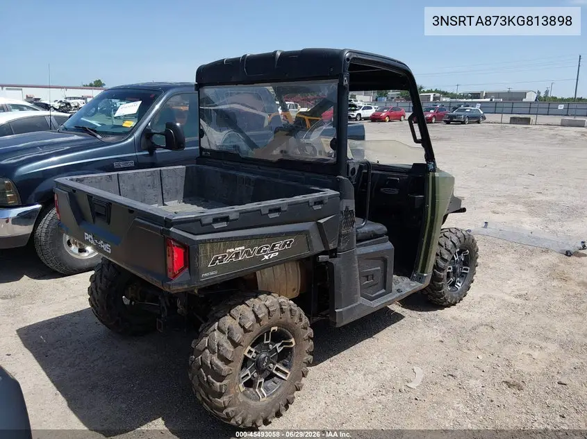 2019 Polaris Ranger Xp 900 VIN: 3NSRTA873KG813898 Lot: 45493058