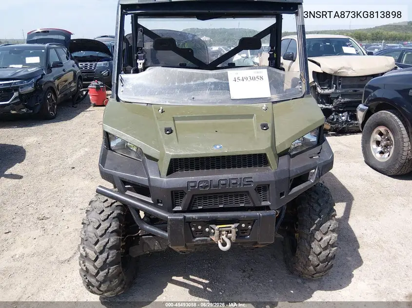 2019 Polaris Ranger Xp 900 VIN: 3NSRTA873KG813898 Lot: 45493058