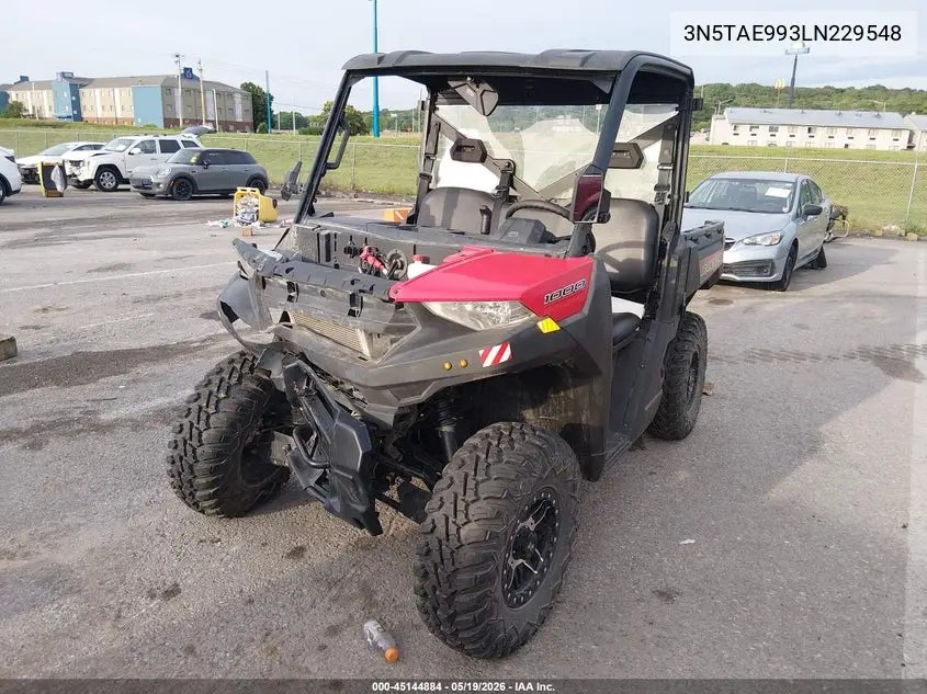 2020 Polaris Ranger 1000 Eps/1000 Premium VIN: 3NSTAE993LN229548 Lot: 45144884