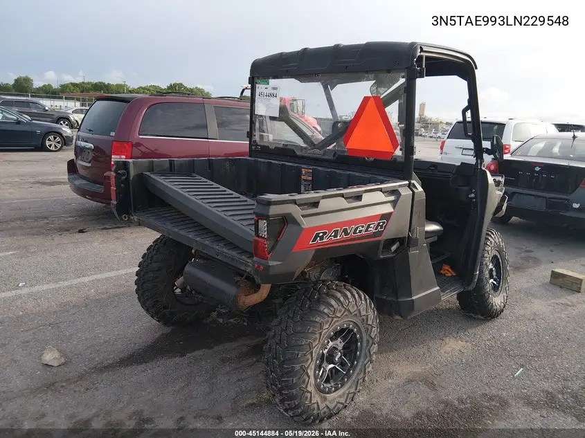 2020 Polaris Ranger 1000 Eps/1000 Premium VIN: 3NSTAE993LN229548 Lot: 45144884