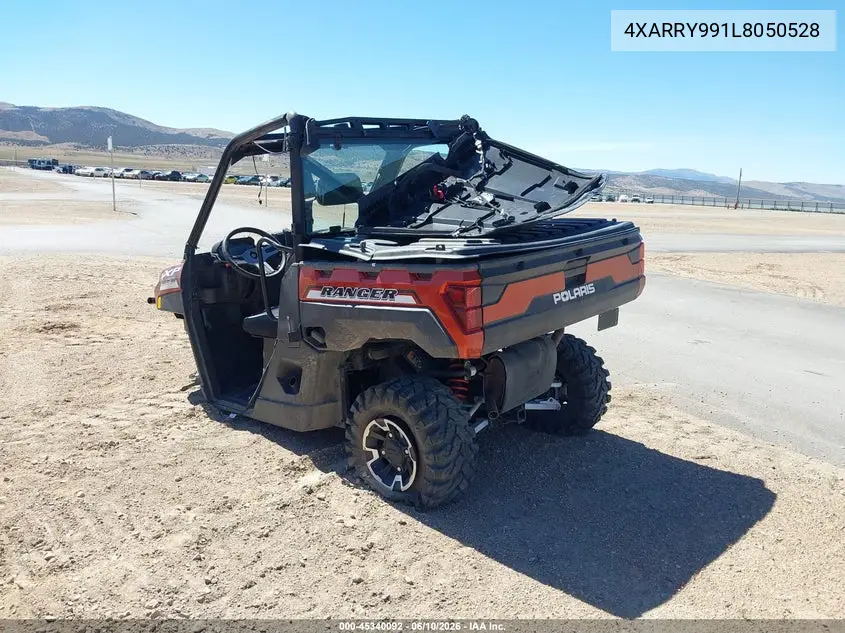 2020 Polaris Ranger Xp 1000 Northstar Ultimate VIN: 4XARRY991L8050528 Lot: 45340092